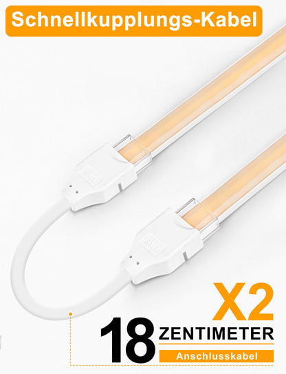 Lamomo COB LED Streifen 10m warmweiss 3000K dimmbar mit Fernbedienung