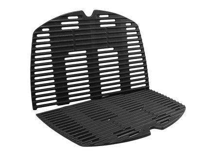GFTIME 7646 Grillrost aus Gusseisen für Weber Q300/Q3000, 2 Stück