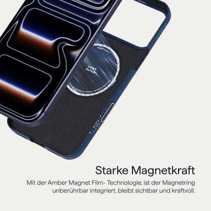 pitaka iPhone 17 Pro Max ultradünne Aramid Hülle - Milchstrasse