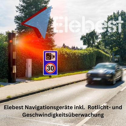 Elebest City 90+ GPS Navigationsgerät - 9 Zoll Auto LKW Wohnmobil