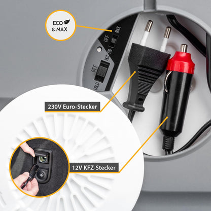 TZS First Austria Kühlbox 45L thermoelektrisch, 12V/230V, schwarz