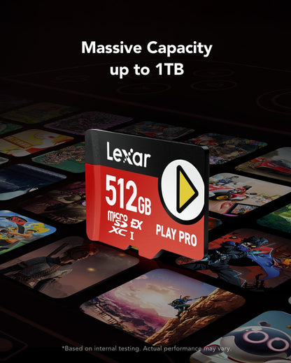 Lexar Play PRO MicroSDXC Express Gaming Speicherkarte - 512GB