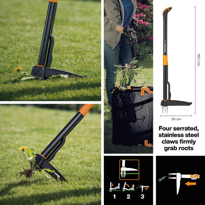 Fiskars Xact Garten-Unkrautstecher - 1 m, 1077305
