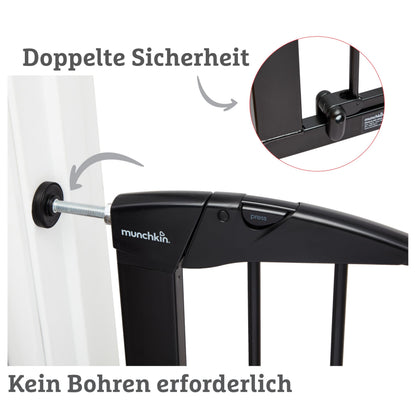 Munchkin Lindam Sure Shut Axis Türgitter zum Klemmen, 76–82 cm