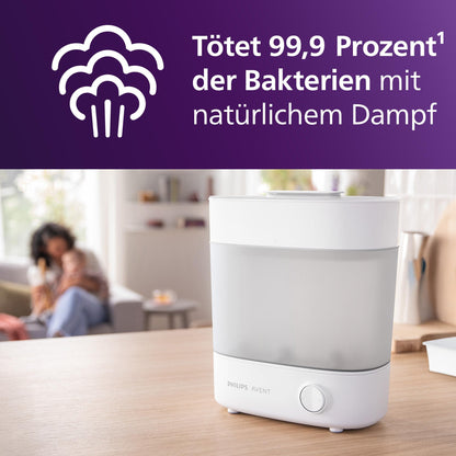 Philips Avent Sterilisator-Geschenkset Elektrischer Dampfsterilisator - SCF291/30