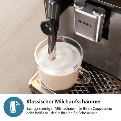 Philips 3300 Series Kaffeevollautomat EP3326/90 Schwarzchrom