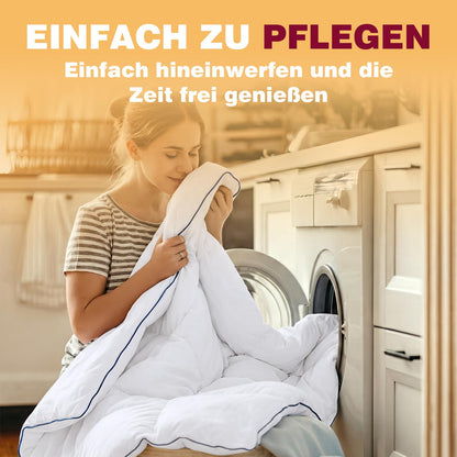 BedFabtasy Feder- und Daunendecke 135x200 cm, Ganzjahresdecke