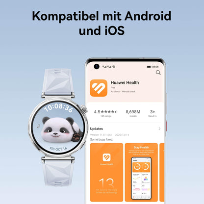 HUAWEI Watch GT 5 41 mm Smartwatch mit Gesundheitsmonitoring, Gold