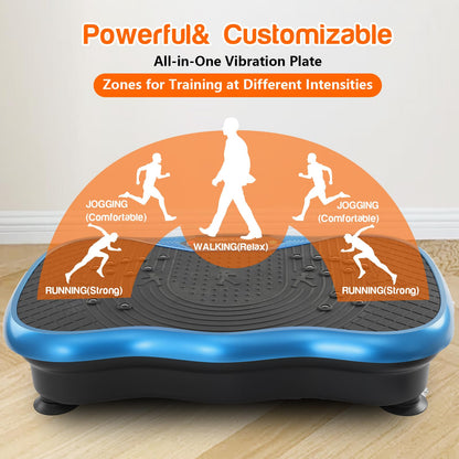 FitMotion PowerVibe 500 Vibrationsplatte - Intensiv-Workout