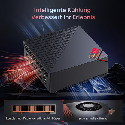 ACEMAGICIAN AM06 Pro Mini PC - Ryzen 7 5700U 16GB/512GB