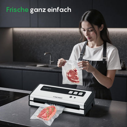 FRESKO Automax V2 Automatisches Vakuumiergerät 140W für Lebensmittel