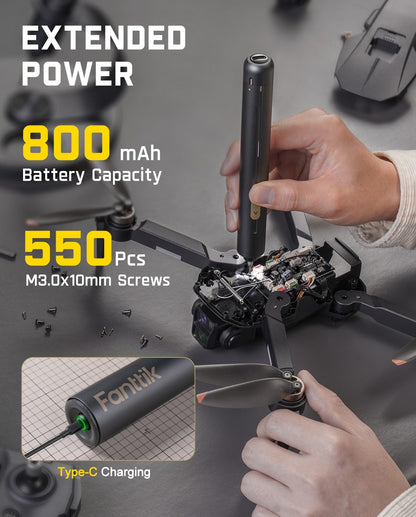 Fanttik NEX E2 Ultra Elektro-Präzisionsschraubendreher-Set 50 in 1