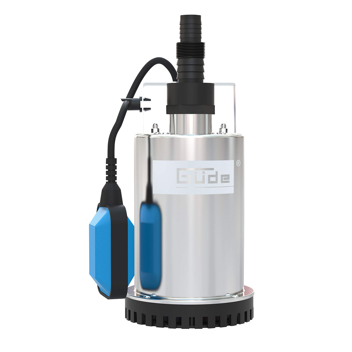 Güde Flachsaugerpumpe GFS 4000 INOX Tauchpumpe 400 W 9000 l/h