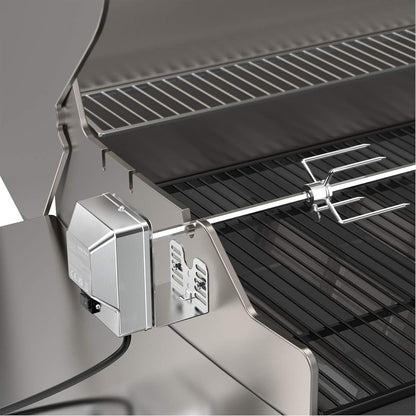 Onlyfire BRK-6031 Rotisserie Drehspieß Set - 90 cm Verchromt