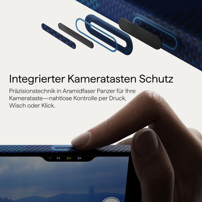 pitaka Aramidfaser Hülle iPhone 17 Pro ultradünn mit MagSafe