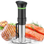 ProCook Sous Vide Stick - 1000W LCD Touch, Timer, bis 20L. Schwarzer, schlanker Stab für präzises Garen im Wasserbad.