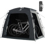 EVER ADVANCED Fahrradzelt für 2-3 Fahrräder wasserdicht 200x120x165cm aus Polyestergewebe