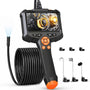 Qimic Endoskopkamera P43 mit 4,3-Zoll-Display, 8 LEDs und IP67