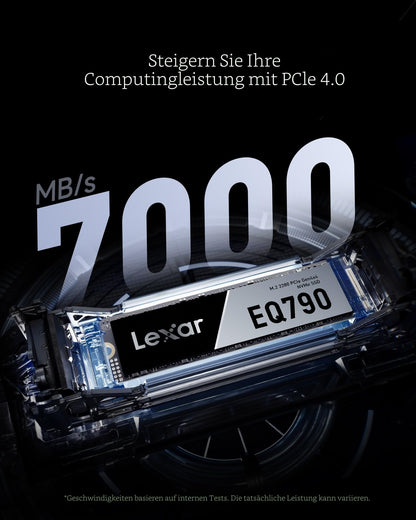Lexar EQ790 4TB Interne SSD M.2 2280 PCIe Gen4x4 NVMe für PS5