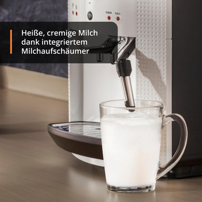 KRUPS Arabica Picto EA810570 Kaffeevollautomat - Weiss
