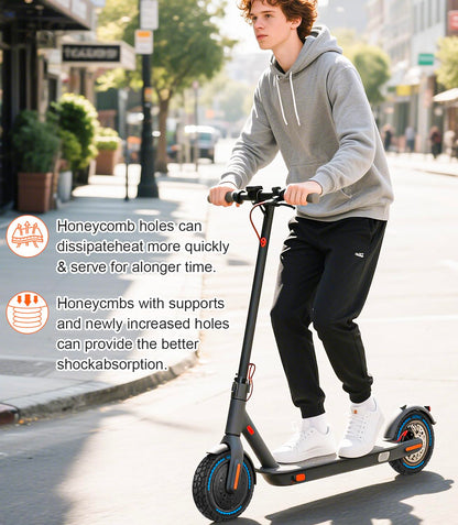 BANGTING Vollgummireifen 60/70-6.5 für E-Scooter, 2 Stück, Blau