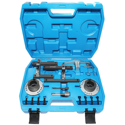 DPTOOL Motor Einstellwerkzeug Satz Zahnriemen - Ford 1.0 ECOBOOST. Grauer Metall-Werkzeugsatz. Zum präzisen Einstellen des Motors für Zahnriemenwechsel.