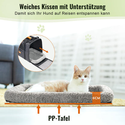 morpilot Katzentransportbox für Katzen und Welpen bis 7 kg