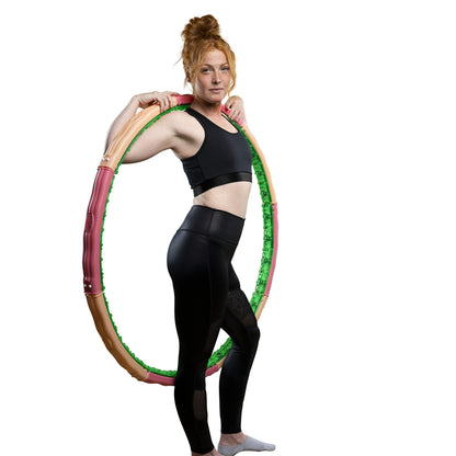 HOOPOMANIA Titan Hoop Hula Hoop – 3,1 kg für Erwachsene