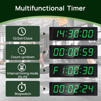 YZ Coundown Timer LED digital – Intervall & Stoppuhr Fernbedienung