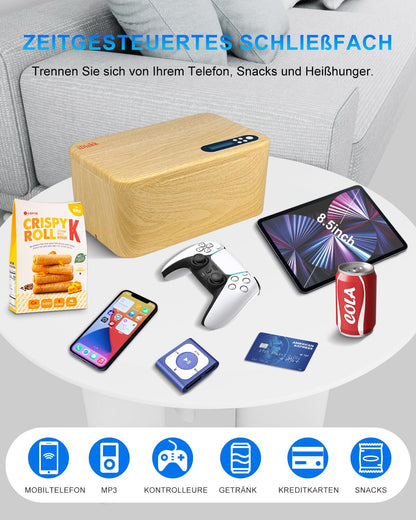 iDiskk Handy-Schliessfach mit Zeitschaltuhr, Zeitgesteuerte Sperrbox