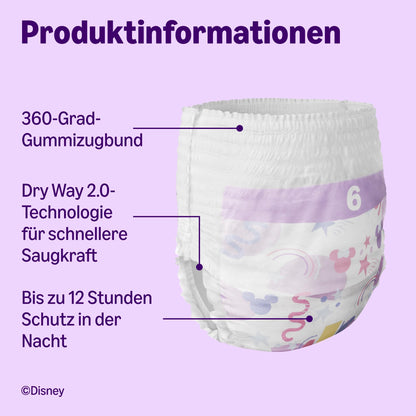 by Amazon Disney Windelhöschen Grösse 5 (12–17 kg), 140 Stück