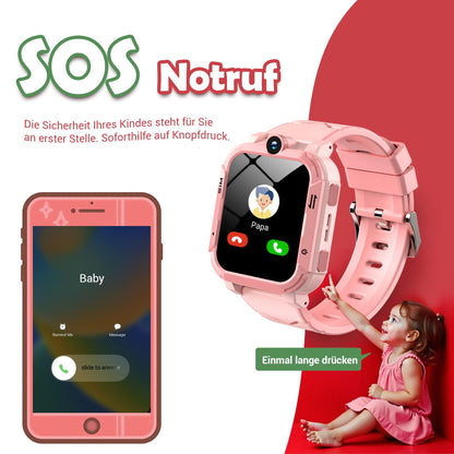 Blackview Kinder-Smartwatch mit GPS, 4G-Videoanruf und SOS-Notruf