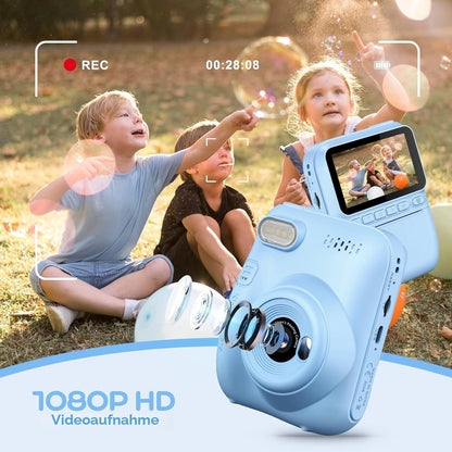 GREENKINDER H2 Sofortbildkamera für Kinder, 14 MP, 1080P, 32 GB