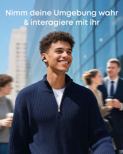 soundcore C50i by Anker Open-Ear Kopfhörer Clip-On Earbuds