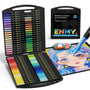 ENMY Acrylmalstifte Set 80 Farben, direkte Flüssigacryl-Marker mit Pinselspitze