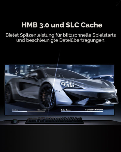 Lexar EQ790 4TB Interne SSD M.2 2280 PCIe Gen4x4 NVMe für PS5
