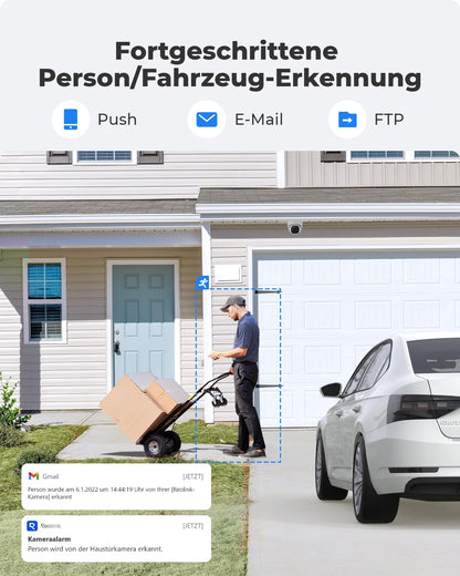 Reolink RLC-520A 5MP PoE IP Kamera Outdoor mit Smart Erkennung