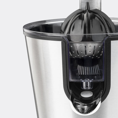 H.Koenig AGR80 Elektrische Zitruspresse Edelstahl, 160 W, BPA-frei