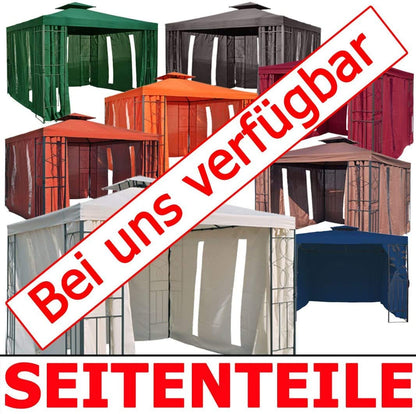habeig Ersatzdach für Pavillon 3x3 m, PVC-beschichtet, anthrazit