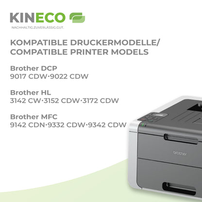 Kineco Toner 4er-Set kompatibel für Brother TN-242 TN-246