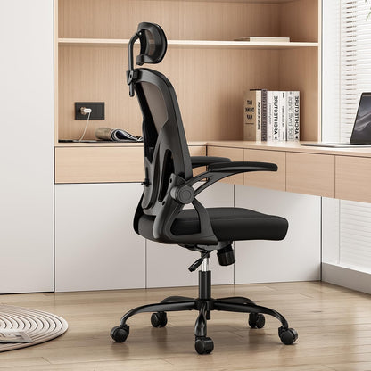 Farini Bürostuhl ergonomisch höhenverstellbar mit Kopfstütze