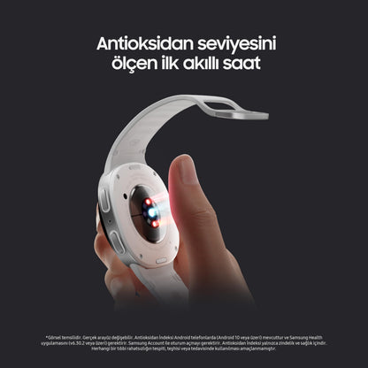 Samsung Galaxy Watch8 Smartwatch 44mm Dunkelgrau Bluetooth