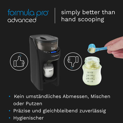 Baby Brezza Formula Pro Advanced Milchzubereiter - Schwarz
