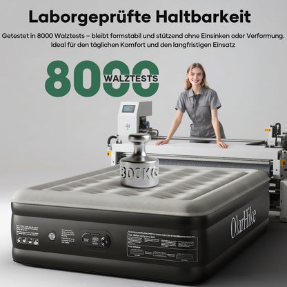 OlarHike Luftmatratze selbstaufblasend 140x200x50 cm für 2 Personen