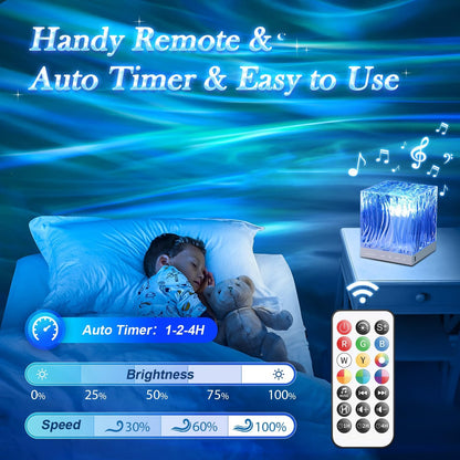 PIKOY LED Sternenhimmel Projektor WH-E22 mit Bluetooth und Timer