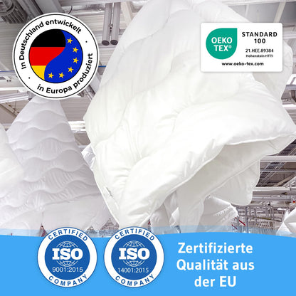 VERDA Ganzjahresdecke Thermoregulierende Bettdecke - 155x220 cm