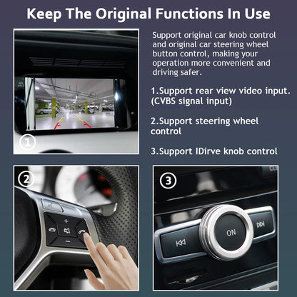 CARabc Wireless Carplay Android Auto Interface MB NTG4.5