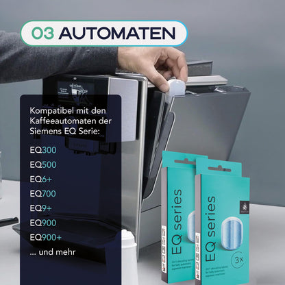 MEISTERZWECK4U TZ80002 Entkalkungstabletten 4x3 für Siemens EQ