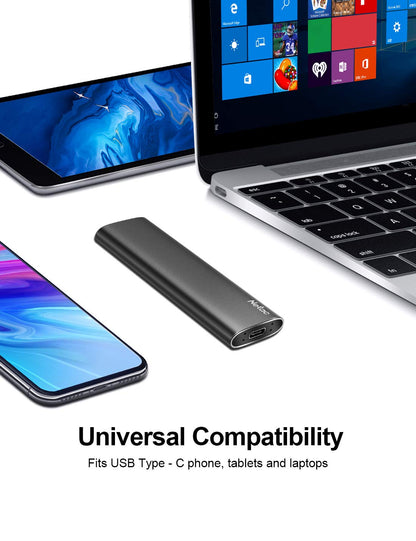 Netac ZSlim Externe SSD 250GB USB-C 3.2 Gen2 Aluminium