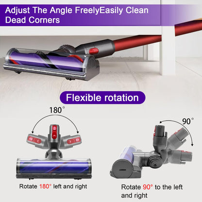 HONNAMY Ersatz-Bodendüse für Dyson V7 V8 V10 V11 V15, Bürstenkopf